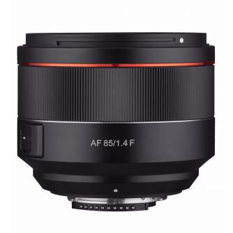 Объективы - Samyang AF 85mm f/1.4 F lens for Nikon F1111203103 - быстрый заказ от производителя
