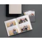 Photo Albums - FOCUS BASE LINE CANVAS ALBUM SUPER 200 11X15 GREY - quick order from manufacturer