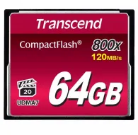 Atmiņas kartes - TRANSCEND CF 800X MLC (UDMA7) R120/W60 64GB - быстрый заказ от производителяAtmiņas kartes - TRANSCEND CF 800X MLC (UDMA7) R120/W60 64GB - быстрый заказ от производителя