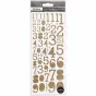 Фото подарки - FOCUS GLITTERSTICKERS GOLD NUMBERS - быстрый заказ от производителя