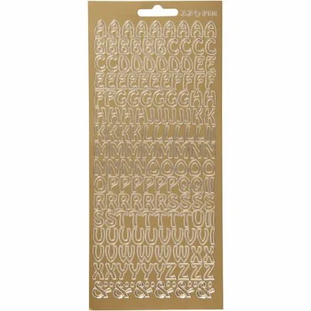 FOCUS STICKERS SILVER LETTERS DESIGN 2