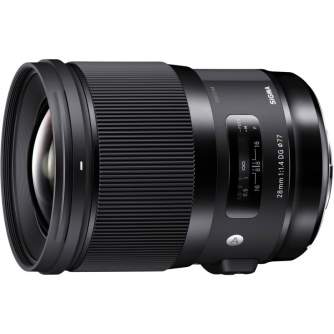 Objektīvi - Sigma 28mm f/1.4 DG HSM Art lens for Canon - быстрый заказ от производителя