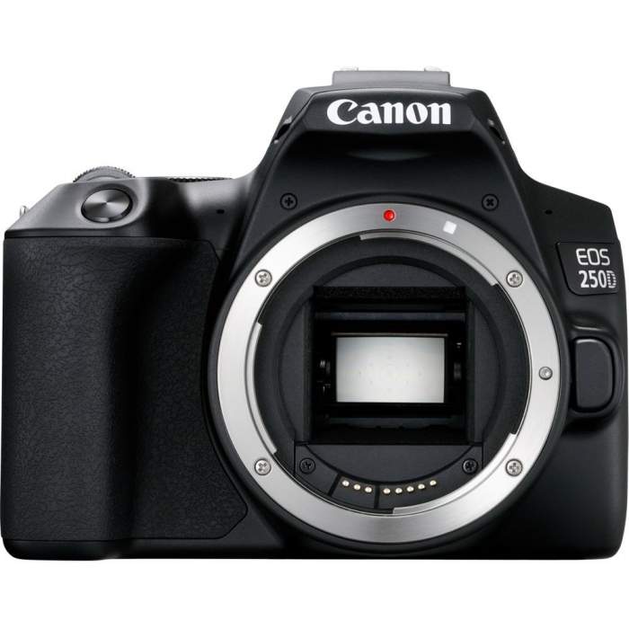 Spoguļkameras - Canon EOS 250D Body (Black) - perc šodien veikalā un ar piegādi