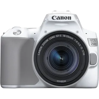 Discontinued - Canon EOS 250D + 18-55mm IS STM Kit, white