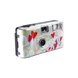 Плёночные фотоаппараты - Single Use camera Flying Hearts 400/27 - купить сегодня в магазине и с доставкой