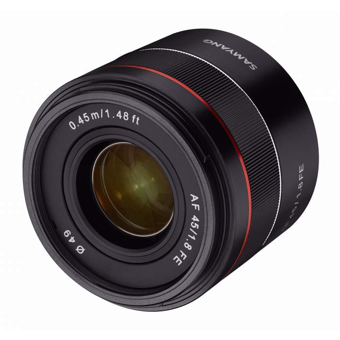 Lenses - SAMYANG AF 45mm f/1.8 FE Sony E-Mount APS-C - quick order from manufacturer