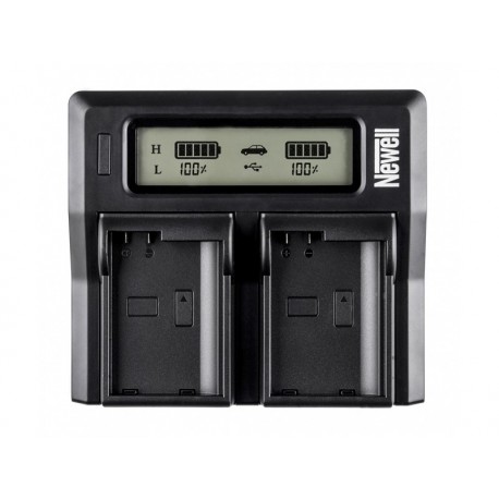 Newell DC-LCD two-channel charger for NP-FW series batteries -