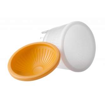 Acessories for flashes - OEM C4 spherical diffuser for Canon 550EX, 580EX - transparent - quick order from manufacturer