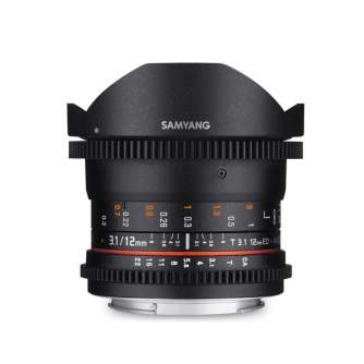 CINEMA Video Lences - Samyang 12mm T3.1 VDSLR ED AS NCS Fish-Eye Nikon F - quick order from manufacturer