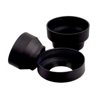 Lens Hoods - JJC lens hood 3-function - 49 mm - quick order from manufacturer