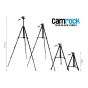 Photo Tripods - Camrock Tripod TA30 Black - quick order from manufacturer