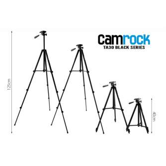 Штативы для фотоаппаратов - Tripod Camrock TA30 Black - быстрый заказ от производителя