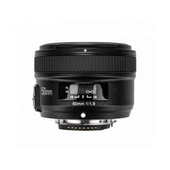 Объективы - Yongnuo YN 50 mm f / 1.8 lens for Nikon F - быстрый заказ от производителя