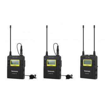 Wireless Lavalier Microphones - Saramonic Lavalier Microphone Set UwMic9 TX9 + TX9 + RX9 UHF Wireless - quick order from manufacturer