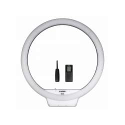 Ring Light - YongNuo YN-308 LED dimmable bi-color LED ring light with remote - 3200K-5500K - buy today in store and with delivery