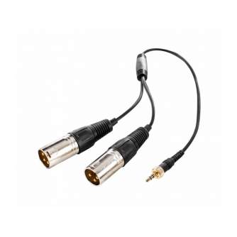 Audio cables, adapters - Saramonic SR-UM10-CC1 audio splitter - mini Jack 3.5 mm TRS / 2 x male XLR - quick order from manufacturer