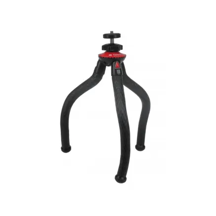 Fotopro UFO 2 Black/Red Tripod met Telefoon & GoPro Mount UFO2+SJ 85+GA 1