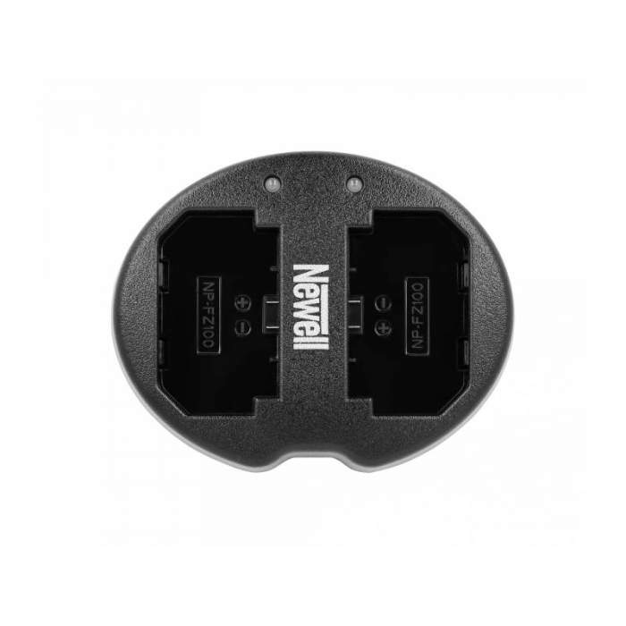 Kameras bateriju lādētāji - Newell SDC-USB two-channel charger for NP-FZ100 batteries - купить сегодня в магазине и с доставкой