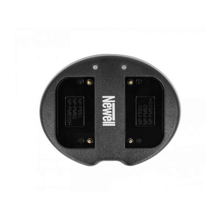 Зарядные устройства - Newell SDC-USB two-channel charger for NP-F550, FM50, FM500H series batteries - быстрый заказ от производи