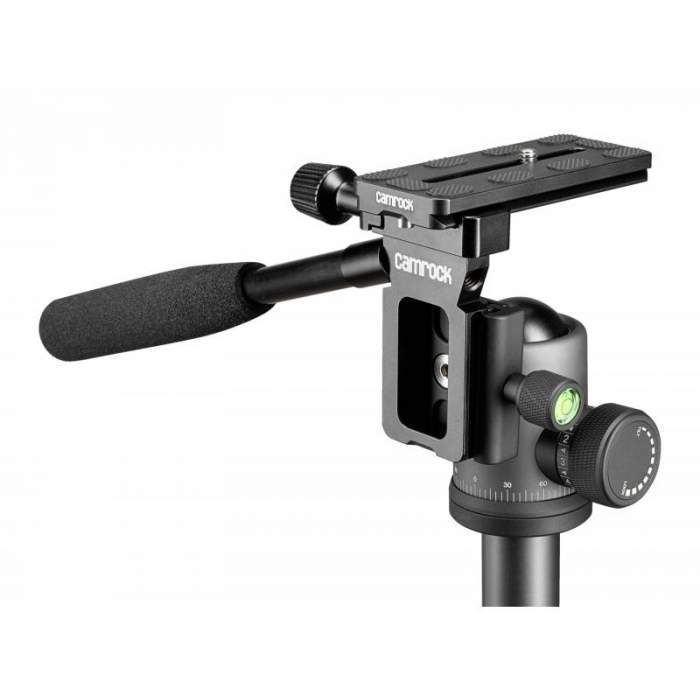 Tripod Accessories - Camrock Adapter video for ballhead FV-1 - quick order from manufacturer