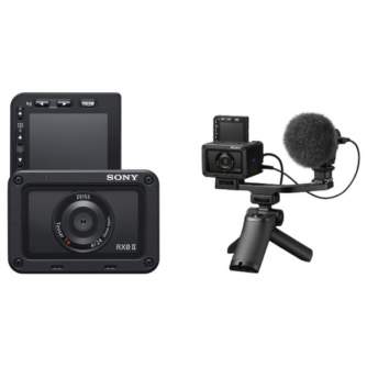 Videokameras - Sony RX0 II premium tiny tough camera 4K - ātri pasūtīt no ražotāja