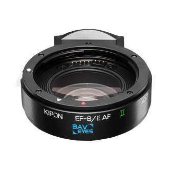 Adapters for lens - Kipon Baveyes AF Adapter Canon EF-Sony E 0.7x w. support - quick order from manufacturer