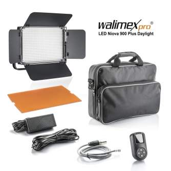 LED панели - Walimex pro wealimex pro LED Niova 900 Plus Daylight - быстрый заказ от производителя