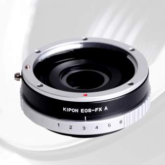 Adapters for lens - Kipon AdapterCanon EF to Fuji X with aperture ring - quick order from manufacturer