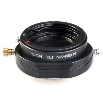 Objektīvu adapteri - Kipon Tilt Adapter Nikon F to Sony E - ātri pasūtīt no ražotāja