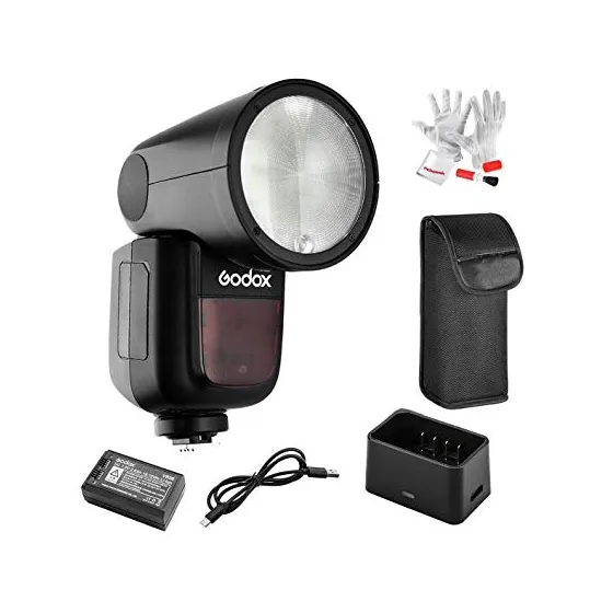 Godox Speedlite V1 Canon round head flash