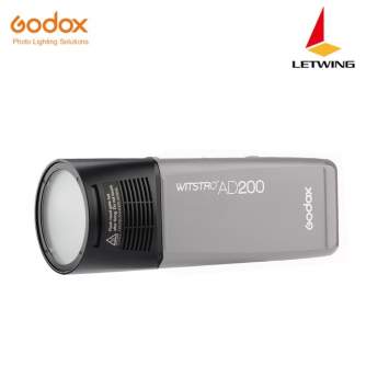 Barndoors Snoots & Grids - Godox Round Flash Head voor AD200 H200R - buy today in store and with delivery
