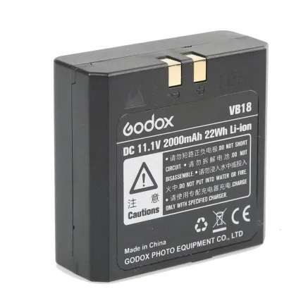 Godox Li-Ion battery VB-18 for V860 V860II for Speedlight V860/V850 Flash