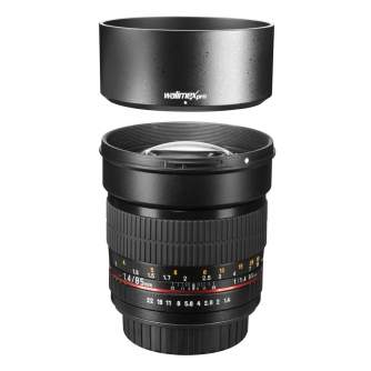 Lenses - Walimex pro 85/1,4 DSLR Sony A black - quick order from manufacturer