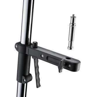 Light Stands - Walimex Wheeled Tripod with 2 Clamp Holders - quick order from manufacturer