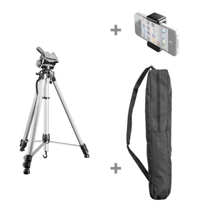 Mobile Phones Tripods - Walimex pro WT-3570 Basic-Tripod 168cm silver - quick order from manufacturer