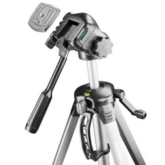 Mobile Phones Tripods - Walimex pro WT-3570 Basic-Tripod 168cm silver - buy today in store and with delivery