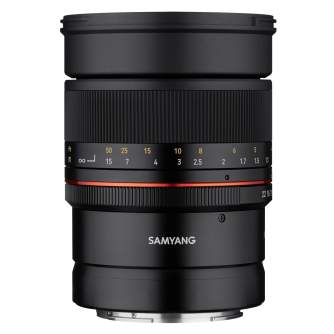 Lenses - Samyang MF 85mm f/1.4 Z lens for Nikon F1211214101 - quick order from manufacturer