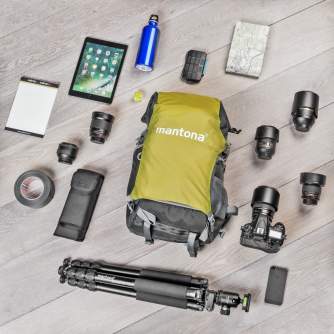 Backpacks - Mantona camera bag elementsPro V2 30 green - quick order from manufacturer