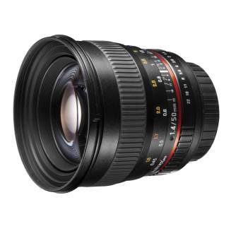 Lenses - Walimex pro 50/1,4 DSLR Nikon black - quick order from manufacturer