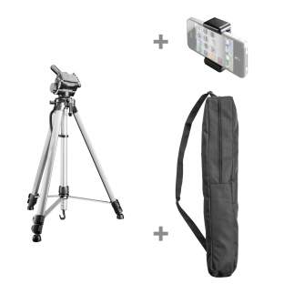 Mobile Phones Tripods - Walimex pro WT-3530 Basic-Tripod 146cm silver - buy today in store and with delivery