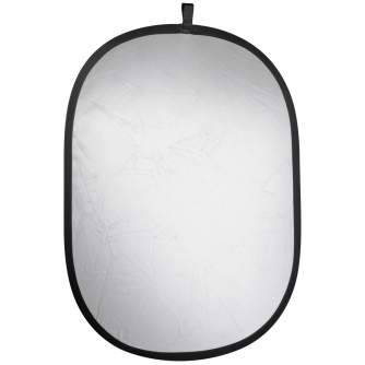 Foldable Reflectors - walimex Foldable Reflector silver/white, 91x122cm - quick order from manufacturer