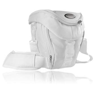Shoulder Bags - mantona Premium Holster Bag white - quick order from manufacturer
