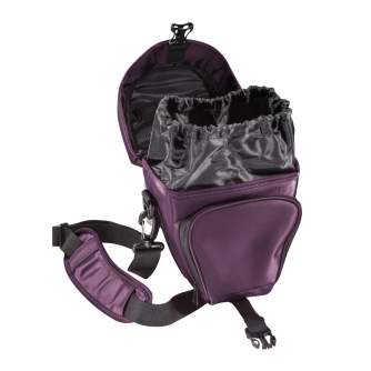 Наплечные сумки - mantona Premium Holster Bag lila - быстрый заказ от производителя
