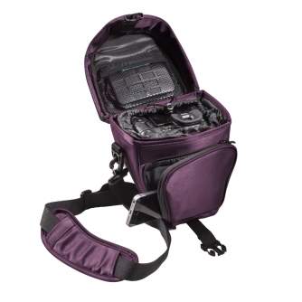 Shoulder Bags - mantona Premium Holster Bag lila - quick order from manufacturer