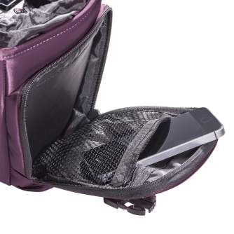 Наплечные сумки - mantona Premium Holster Bag lila - быстрый заказ от производителя