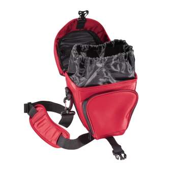 Shoulder Bags - mantona Premium Bag red - quick order from manufacturer