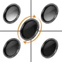 Neutral Density Filters - walimex pro ND-Fader coated 82 mm ND2 - ND400 - quick order from manufacturer