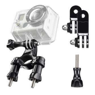 Accessories for Action Cameras - mantona bicycle mounting incl. angle piece - quick order from manufacturer