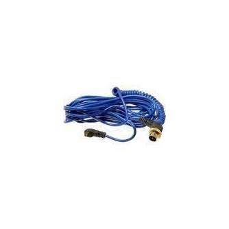Radio palaidēji - EL-11074 11 Elinchrom Spiral Synchro Cable Blue - ātri pasūtīt no ražotāja