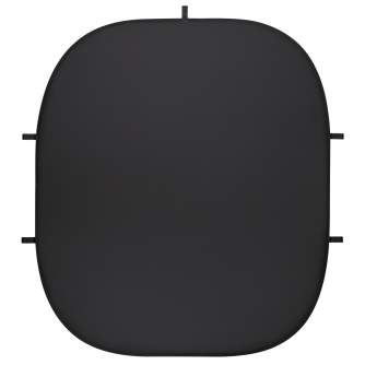 Фоны - walimex pro Foldable Background 200 x 230 black/white - быстрый заказ от производителя